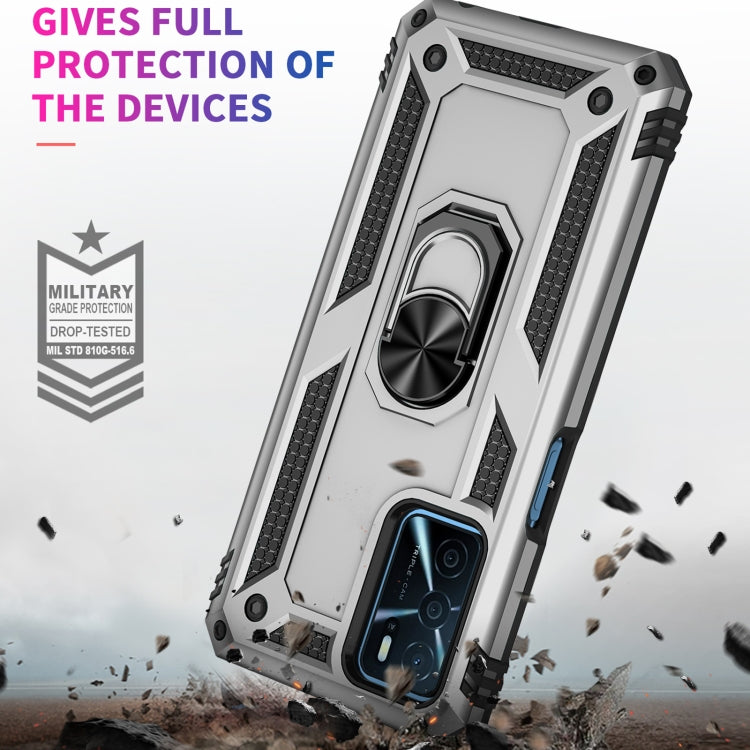 For OPPO A16 Shockproof TPU + PC Phone Case