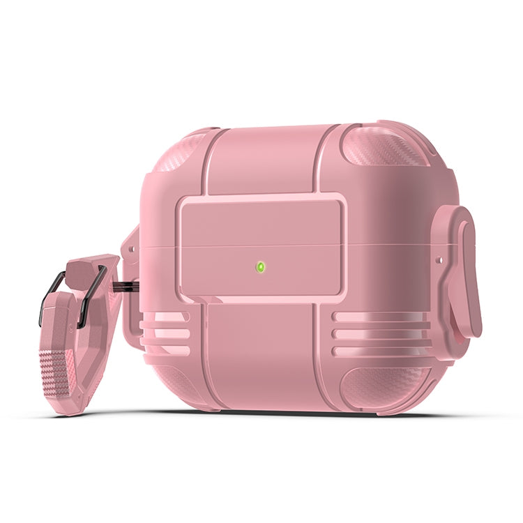 Traveler Earphone Protective Case with Hook & Lock Shell For AirPods 3