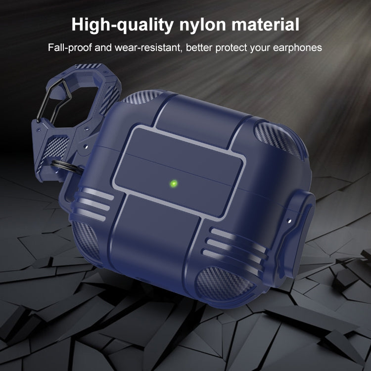 Traveler Earphone Protective Case with Hook & Lock Shell For AirPods 3