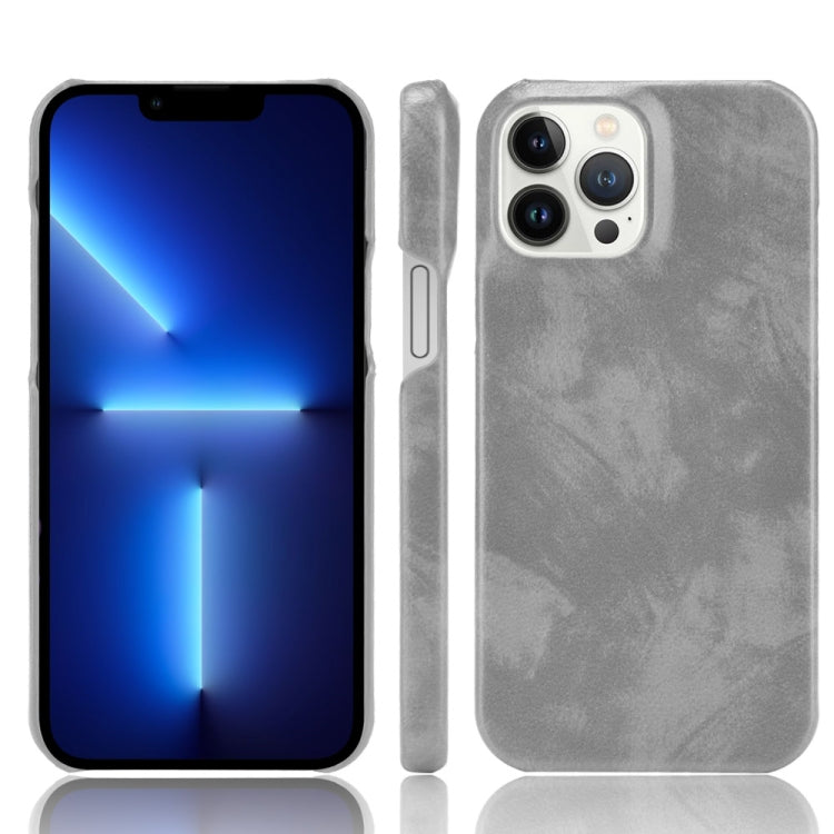 For iPhone 13 Pro Litchi Leather PC Phone Case