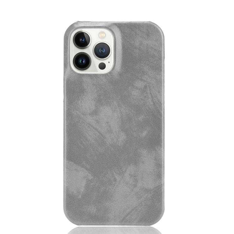 For iPhone 13 Pro Litchi Leather PC Phone Case