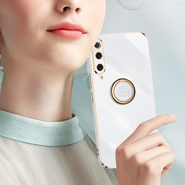 For Xiaomi Mi 9 XINLI 6D Plating Phone Case with Ring Holder