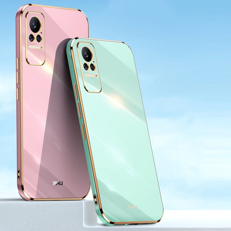 For Xiaomi Civi XINLI 6D Plating Phone Case with Ring Holder