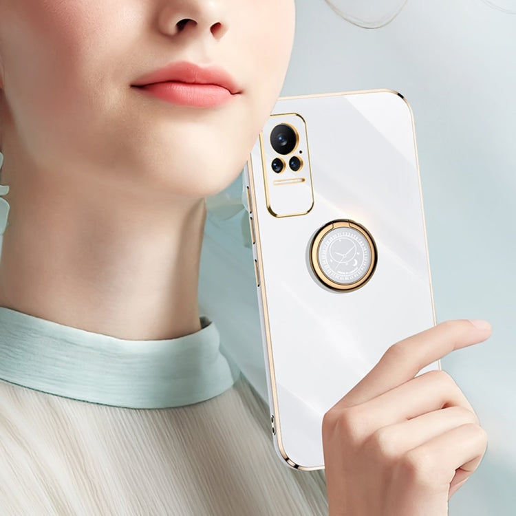 For Xiaomi Civi XINLI 6D Plating Phone Case with Ring Holder