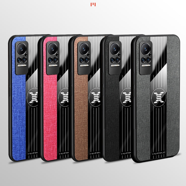 For Xiaomi Civi XINLI Stitching Cloth Texture TPU Phone Case