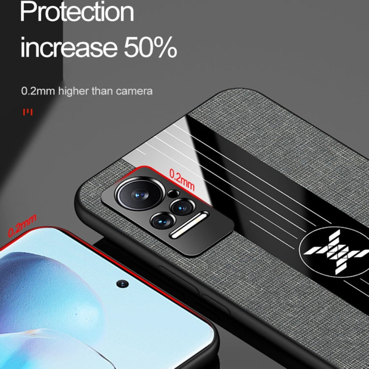 For Xiaomi Civi XINLI Stitching Cloth Texture TPU Phone Case