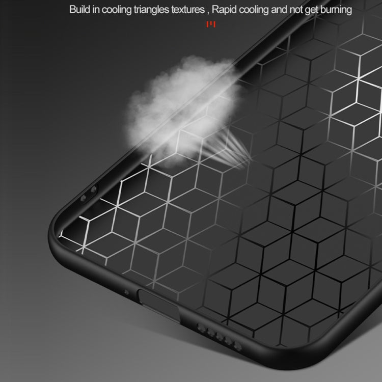 For Xiaomi Mi Note 10 Lite XINLI Stitching Cloth Texture TPU Phone Case