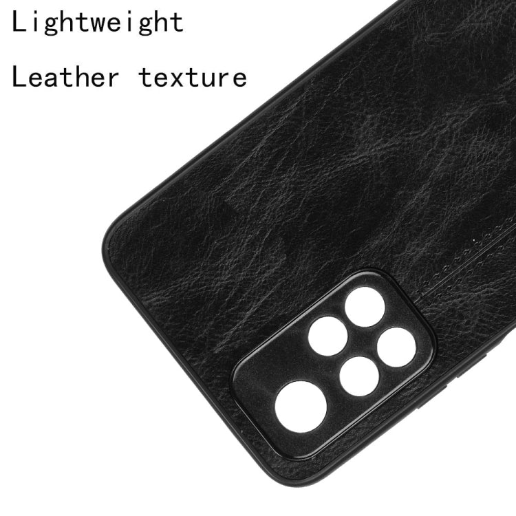 For Xiaomi Redmi Note 11 5G Sewing Cow Pattern Skin Phone Case