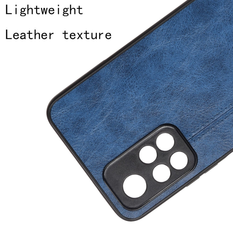 For Xiaomi Redmi Note 11 5G Sewing Cow Pattern Skin Phone Case