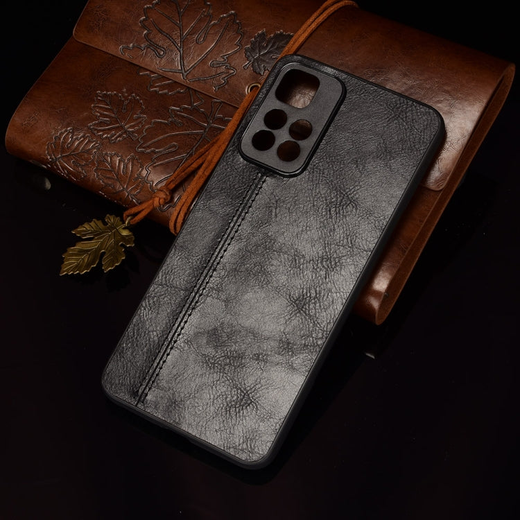 For Xiaomi Redmi Note 11 Pro Sewing Cow Pattern Skin Phone Case