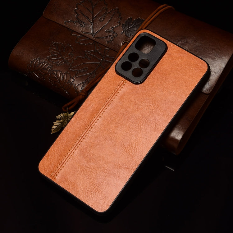 For Xiaomi Redmi Note 11 Pro Sewing Cow Pattern Skin Phone Case