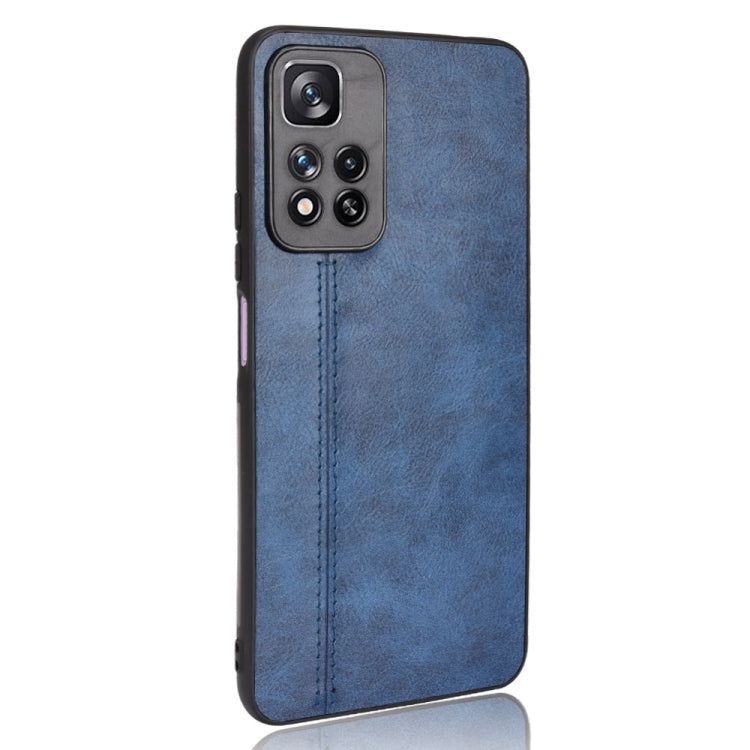 For Xiaomi Redmi Note 11 Pro Sewing Cow Pattern Skin Phone Case