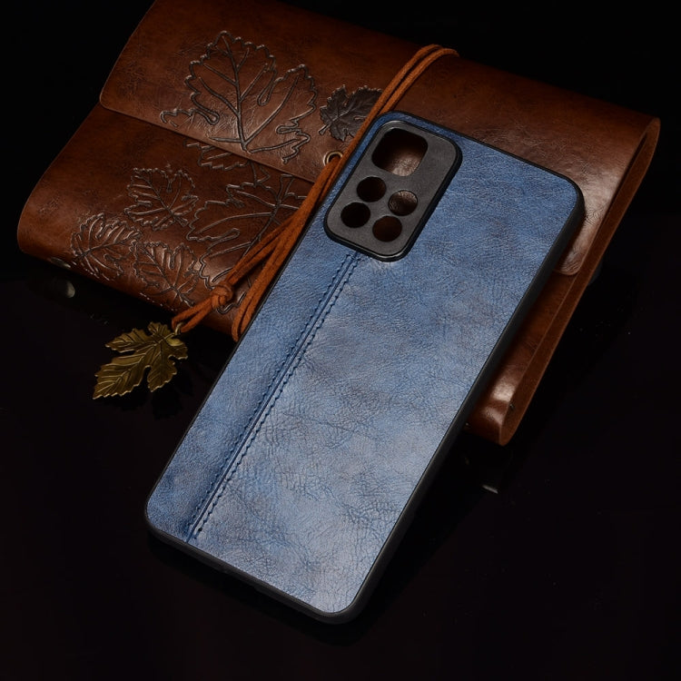 For Xiaomi Redmi Note 11 Pro Sewing Cow Pattern Skin Phone Case