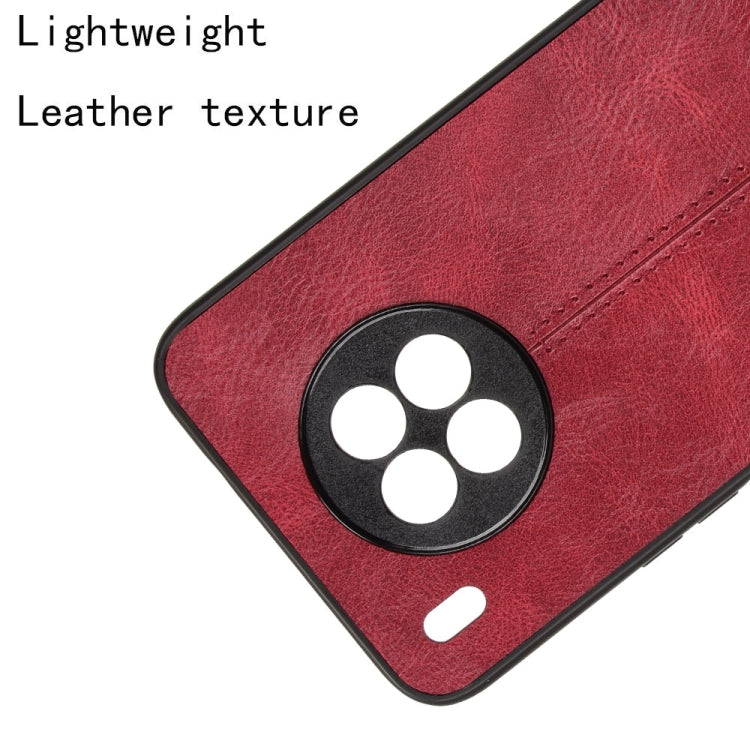 For Huawei nova 8i / Honor 50 Lite Sewing Cow Pattern Skin Phone Case