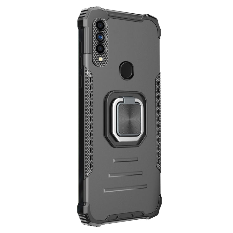 For OPPO A31 / A8 Aluminum Alloy + TPU Phone Case with Lanyard