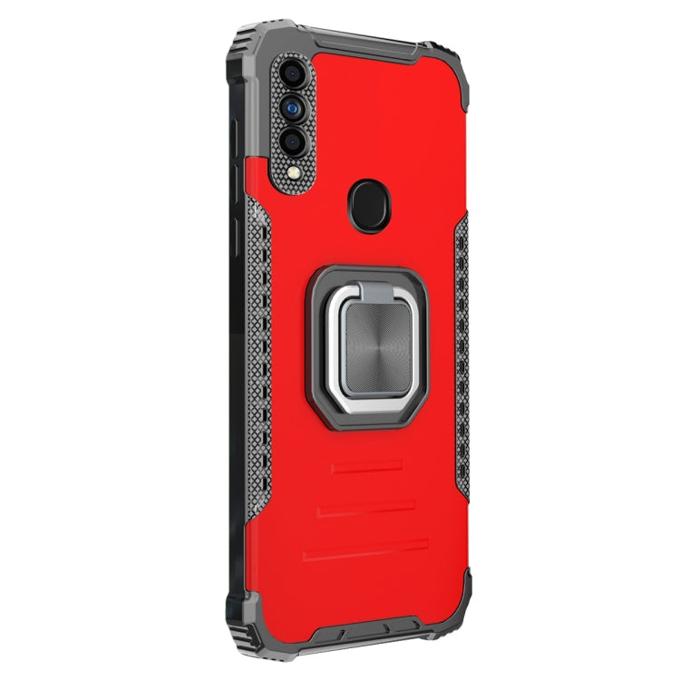 For OPPO A31 / A8 Aluminum Alloy + TPU Phone Case with Lanyard