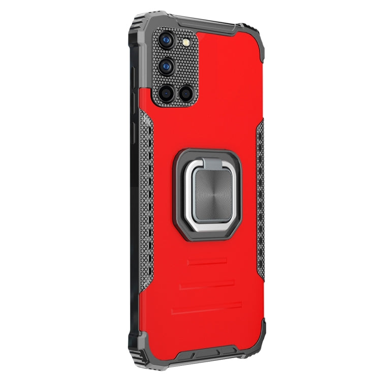 For OPPO A52 / A92 / A72 Aluminum Alloy + TPU Phone Case with Lanyard