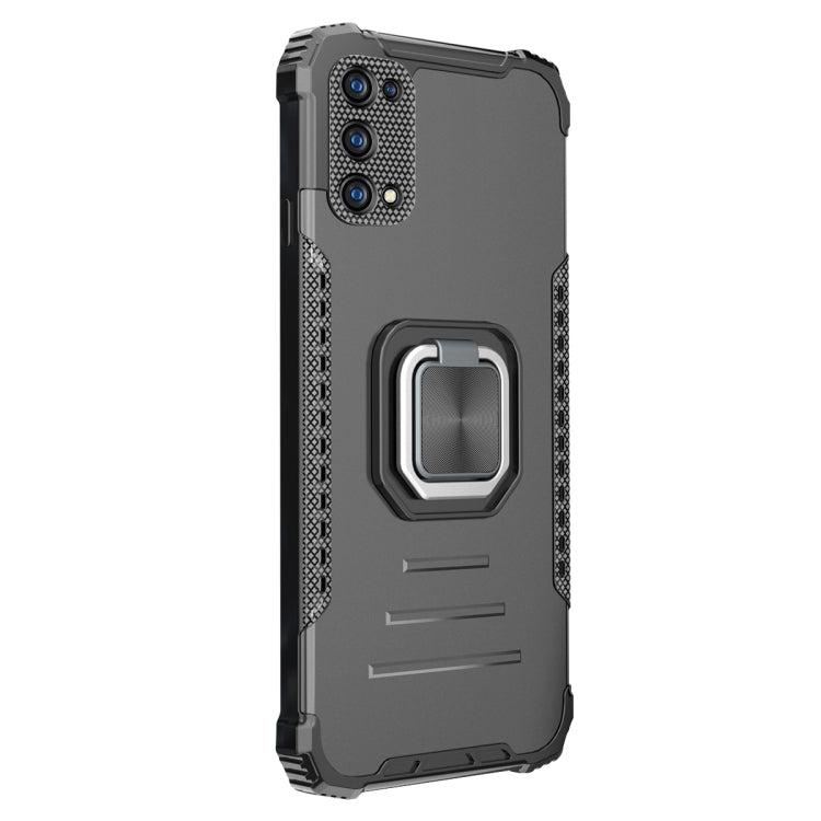 For OPPO Realme 7 Pro Aluminum Alloy + TPU Phone Case with Lanyard