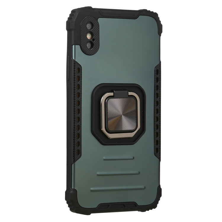 For iPhone X / XS Lanyard Aluminum TPU Case