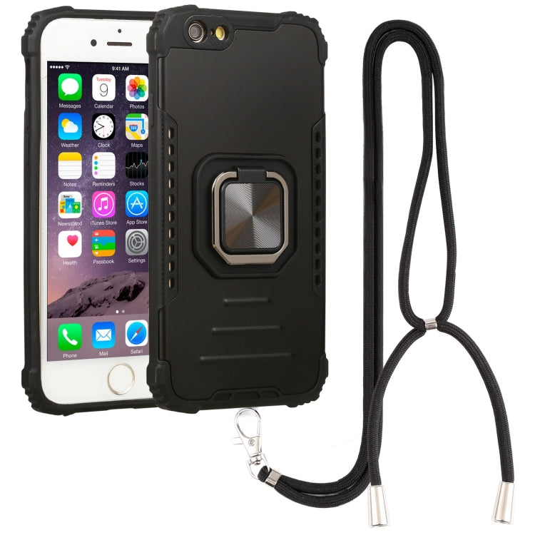 Lanyard Aluminum TPU Case For iPhone 6 & 6s