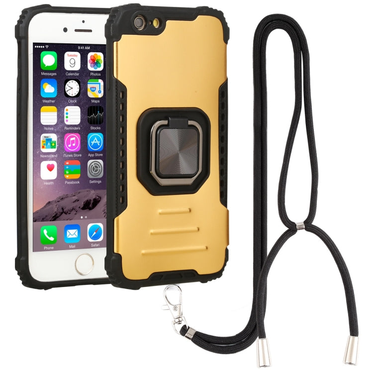 Lanyard Aluminum TPU Case For iPhone 6 & 6s