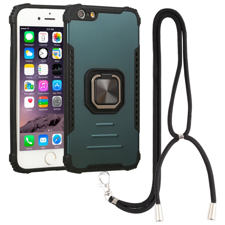 Lanyard Aluminum TPU Case For iPhone 6 Plus & 6s Plus