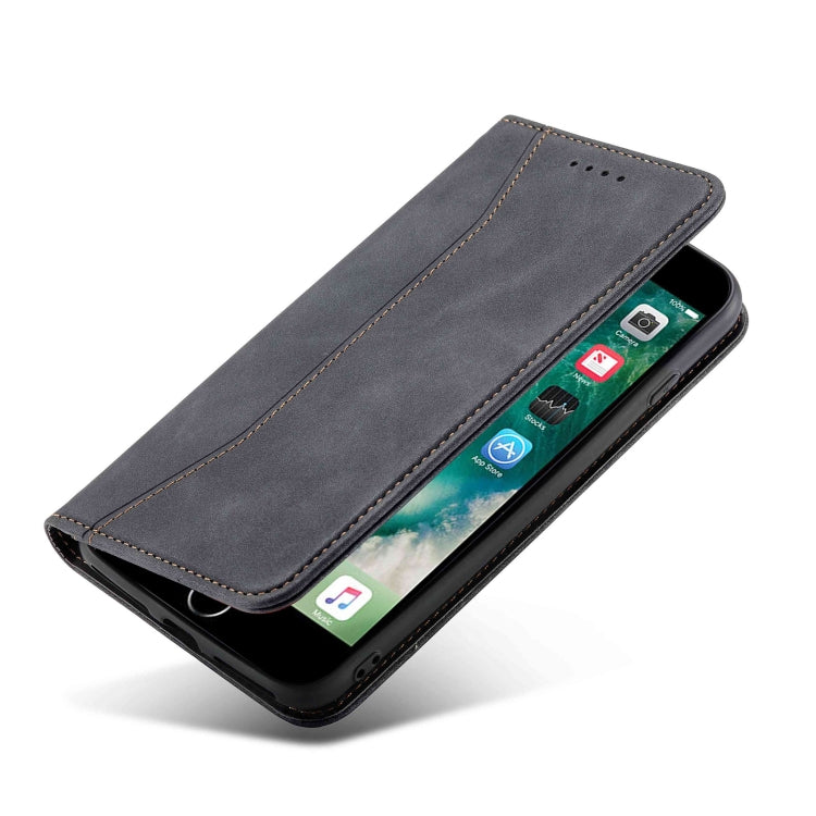 Magnetic Dual-fold Leather Case For iPhone 8 Plus / 7 Plus