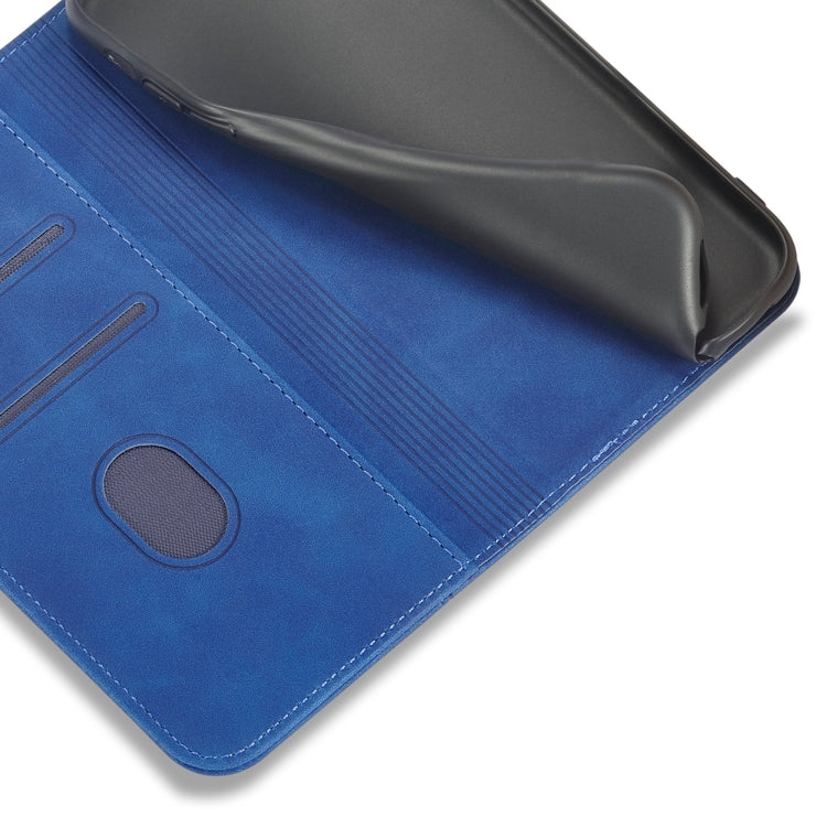 For iPhone XR Magnetic Dual-fold Leather Case