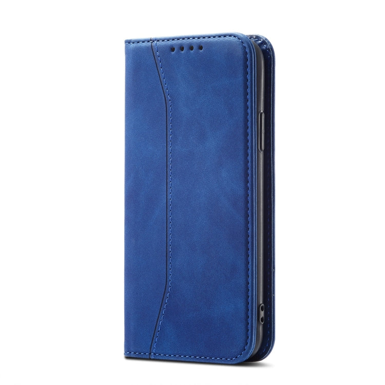 For iPhone XS Magnetic Dual-fold Leather Case Max