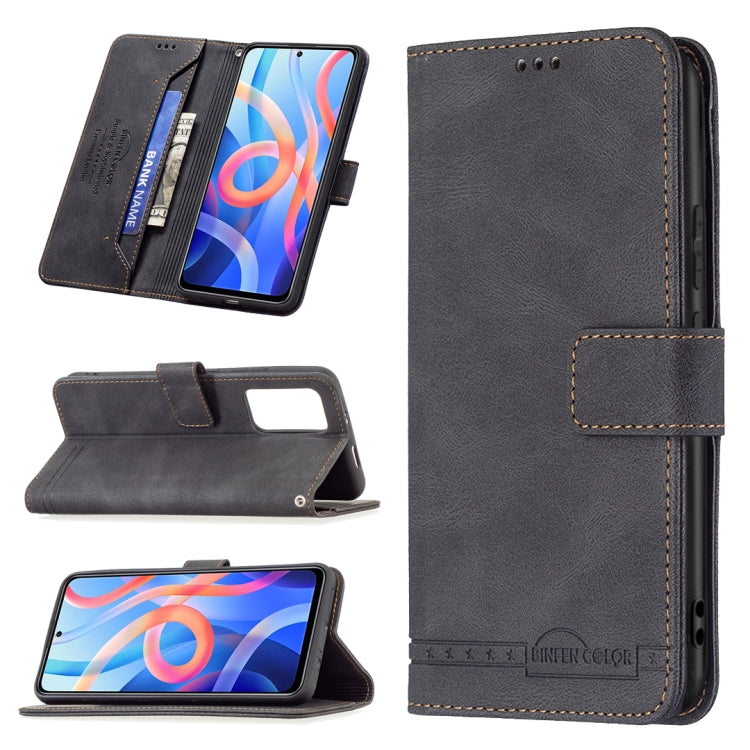 For Xiaomi Redmi Note 11 5G Magnetic Clasp RFID Blocking Anti-Theft Leather Case