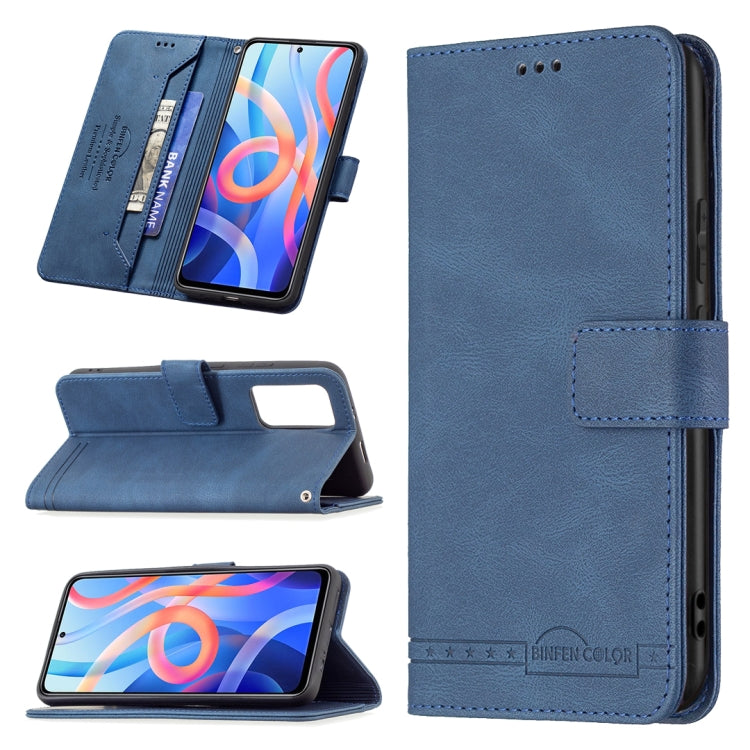 For Xiaomi Redmi Note 11 5G Magnetic Clasp RFID Blocking Anti-Theft Leather Case