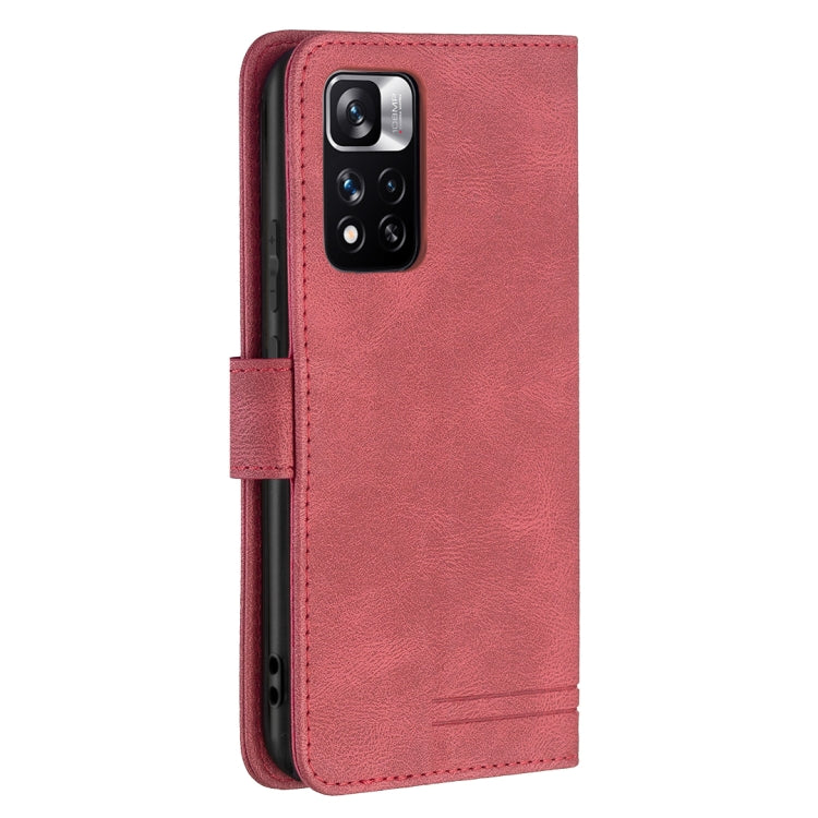 For Xiaomi Redmi Note 11 Pro / 11 Pro+ Magnetic Clasp RFID Blocking Anti-Theft Leather Case