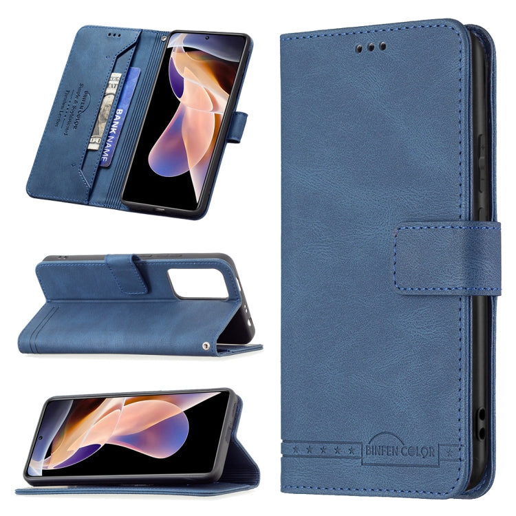 For Xiaomi Redmi Note 11 Pro / 11 Pro+ Magnetic Clasp RFID Blocking Anti-Theft Leather Case