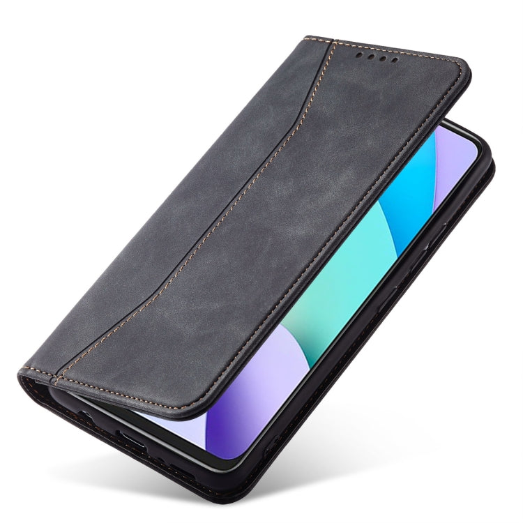 For Xiaomi Redmi 10 Magnetic Dual-fold Leather Phone Case