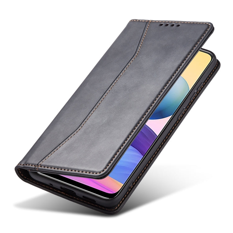 For Xiaomi Redmi Note 10 5G Magnetic Dual-fold Leather Phone Case
