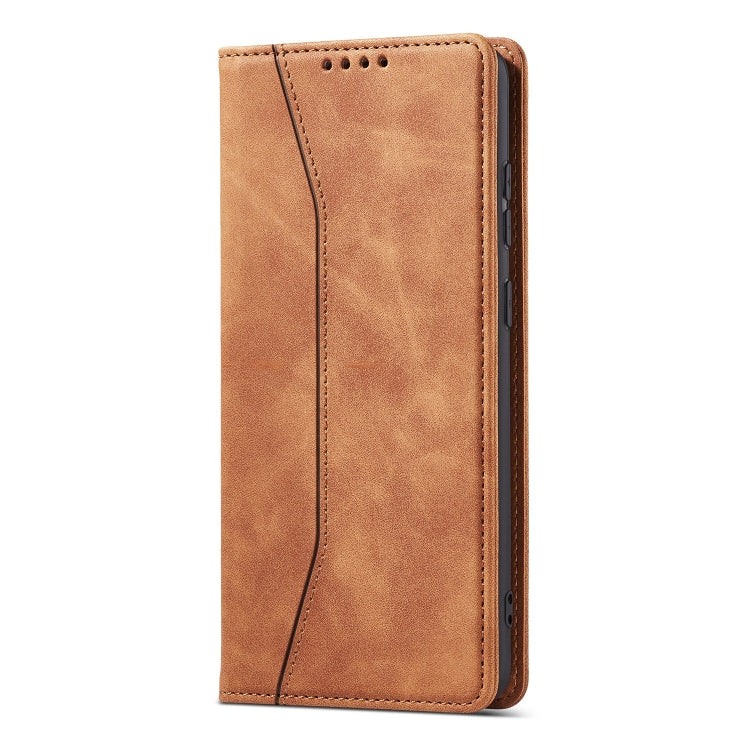 For Xiaomi Redmi Note 10 5G Magnetic Dual-fold Leather Phone Case