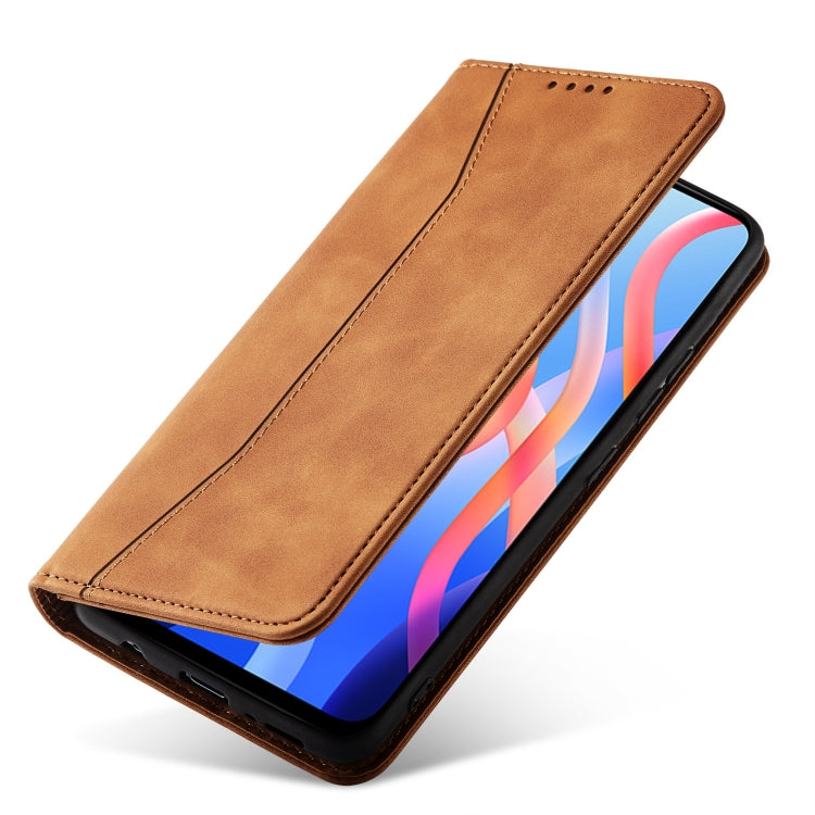 For Xiaomi Redmi Note 11 5G Magnetic Dual-fold Leather Phone Case