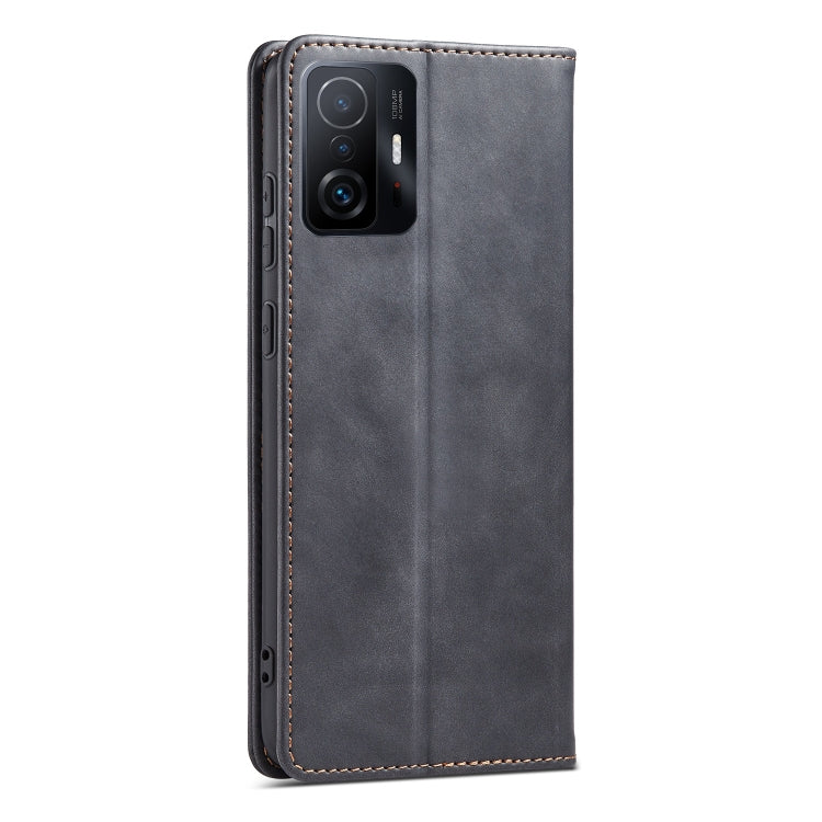 For Xiaomi Mi 11T / Mi 11T Pro Magnetic Dual-fold Leather Phone Case