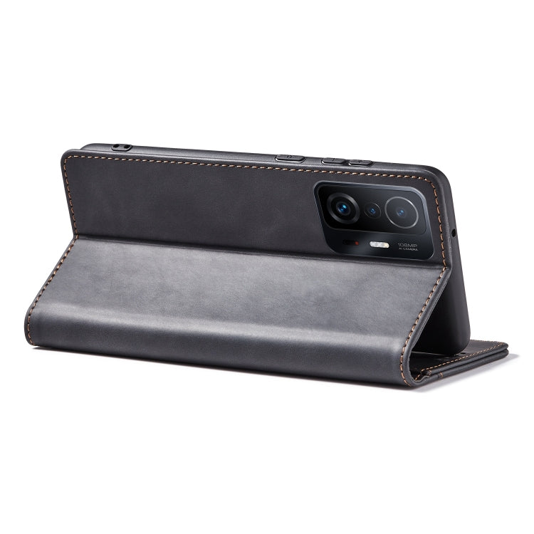 For Xiaomi Mi 11T / Mi 11T Pro Magnetic Dual-fold Leather Phone Case