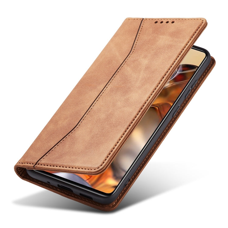 For Xiaomi Mi 11T / Mi 11T Pro Magnetic Dual-fold Leather Phone Case