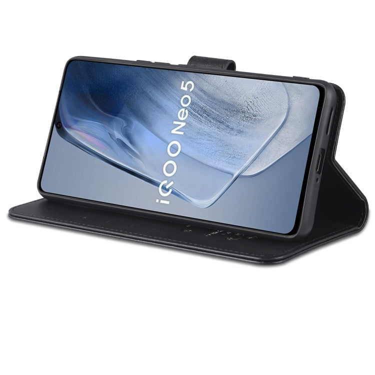 For vivo iQOO Neo5 AZNS Sheepskin Texture Flip Leather Phone Case