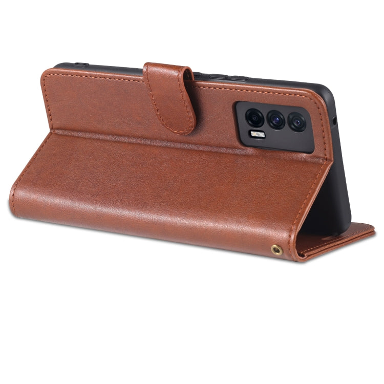 For vivo iQOO Neo5 AZNS Sheepskin Texture Flip Leather Phone Case