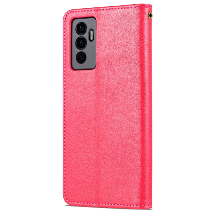 For vivo S10e / V23e AZNS Sheepskin Texture Flip Leather Phone Case