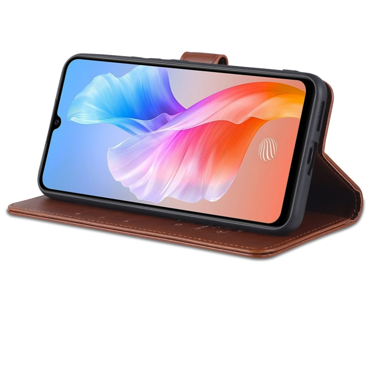 For vivo S10e / V23e AZNS Sheepskin Texture Flip Leather Phone Case