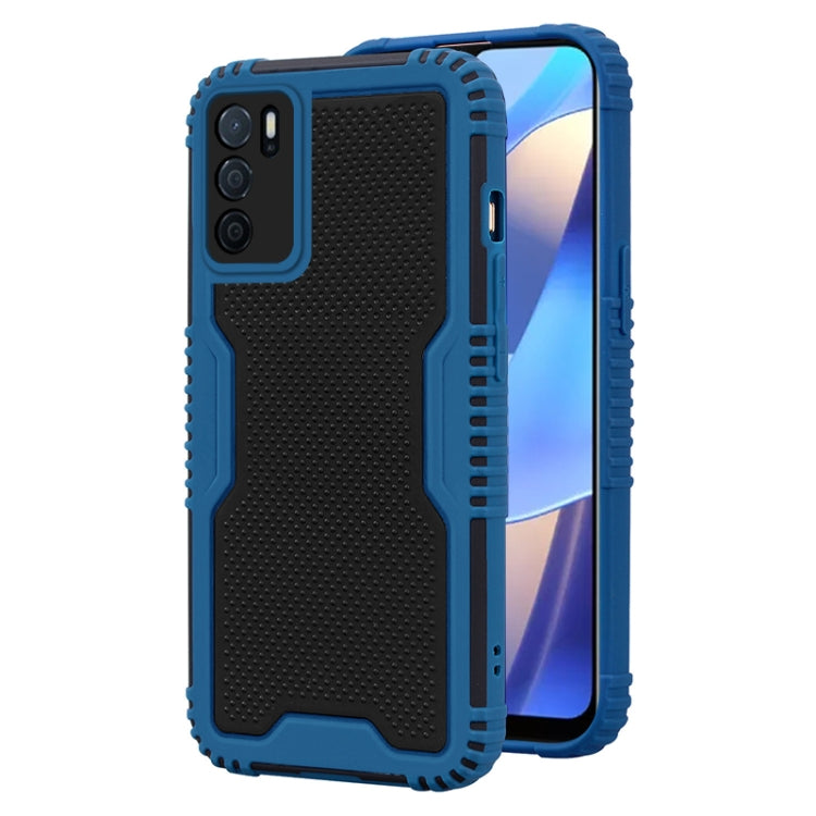 For OPPO A16 Two-color PC + TPU Phone Case