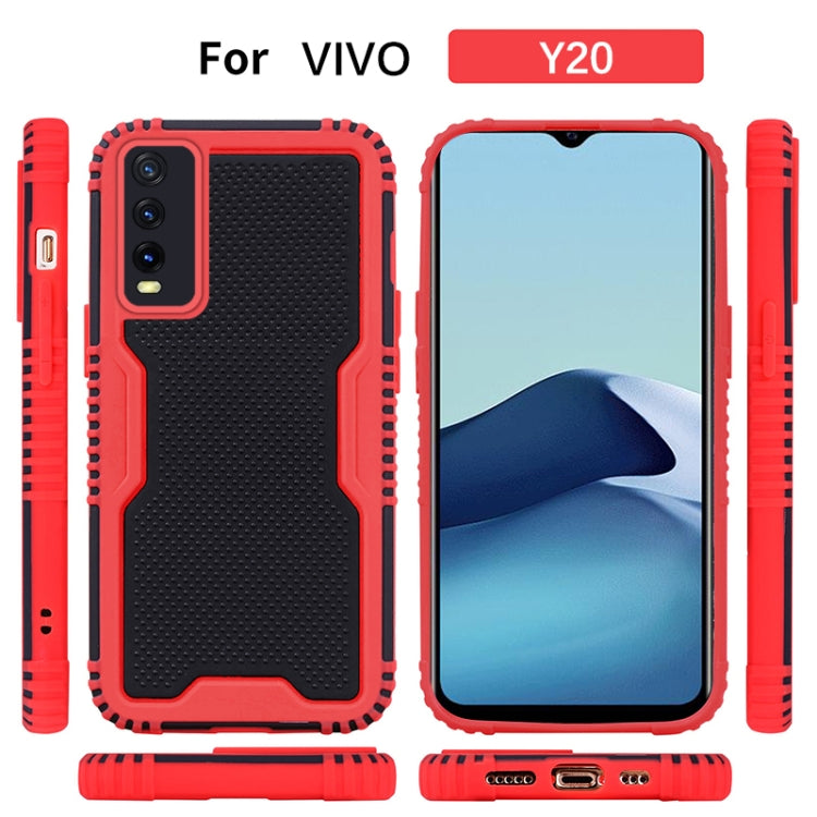 For vivo Y20 Two-color PC + TPU Phone Case