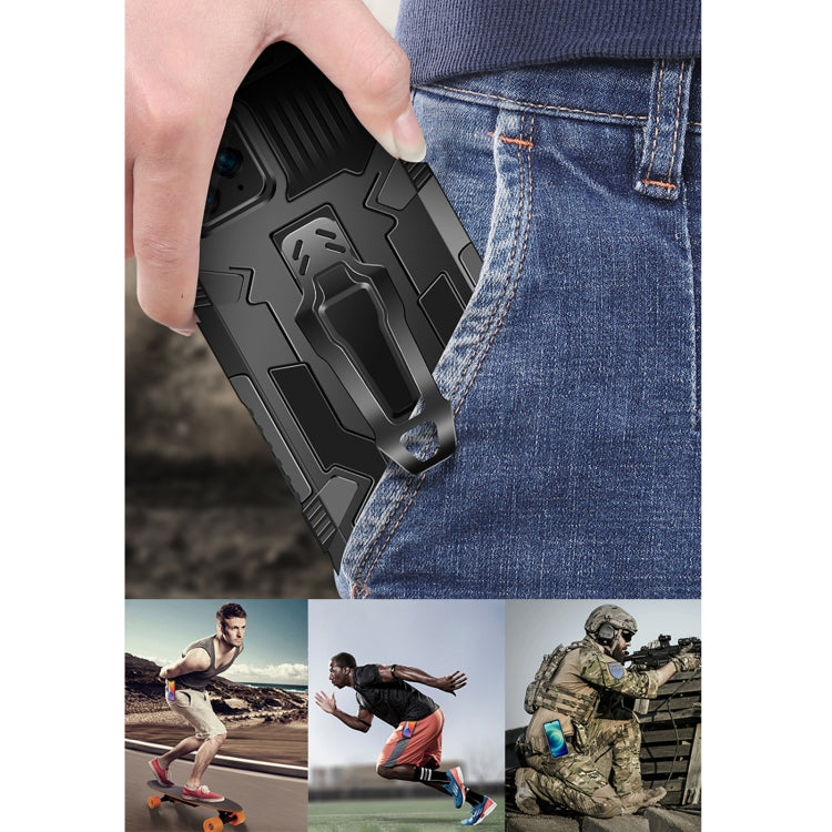 For Xiaomi Redmi Note 11 5G Armor Warrior PC + TPU Phone Case