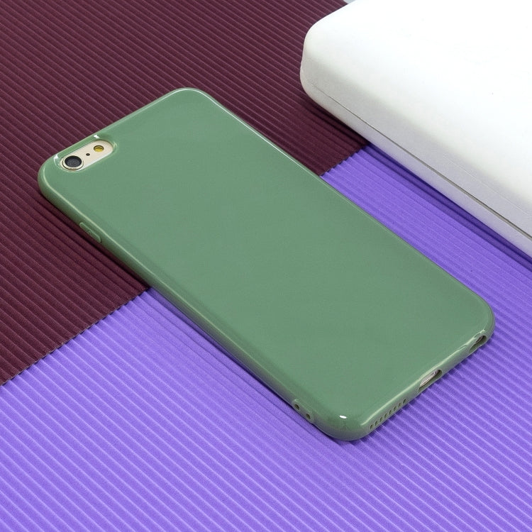 For iPhone 6 Plus 2.0mm Thick TPU Candy Color Protective Case