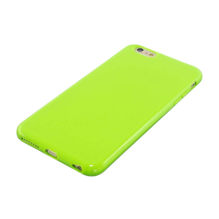 For iPhone 6 Plus 2.0mm Thick TPU Candy Color Protective Case