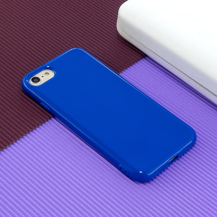 For iPhone SE 2022 / SE 2020 / 8 / 7 2.0mm Thick TPU Candy Color Protective Case